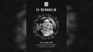Legenda Bulutangkis Indonesia Tan Joe Hok Meninggal Dunia