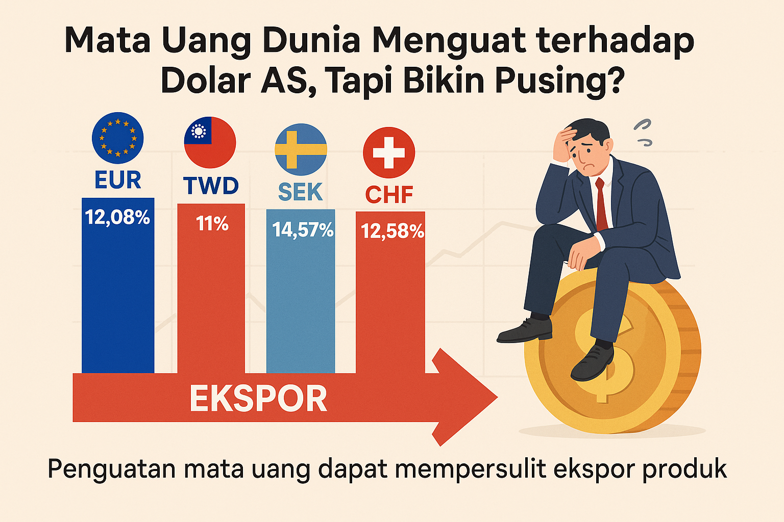 5 Negara Ini Pusing Karena Mata Uangnya Terlalu Kuat