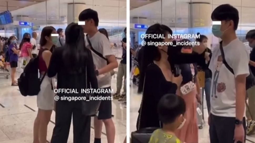 Istri Sah Gegerkan Bandara: Melabrak Suami dan Pelakor Baru Pulang Liburan dari Bali
